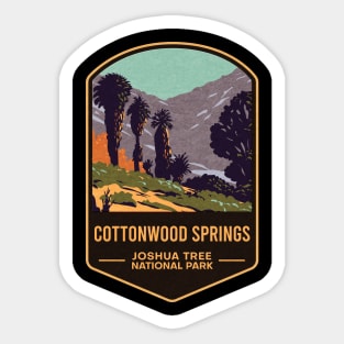 Cottonwood Springs Joshua Tree National Park Sticker